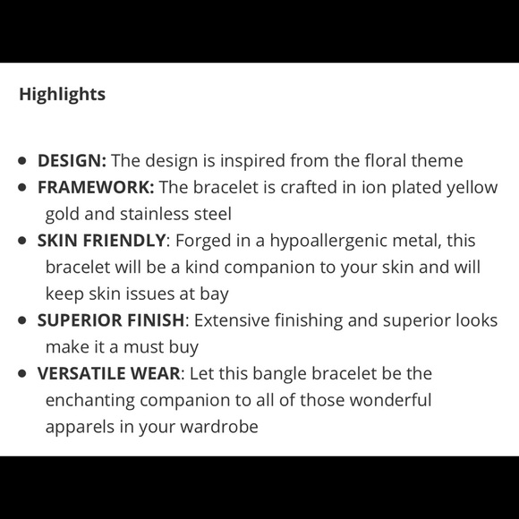 Elephant Bangle Bracelt - Picture 7 of 9